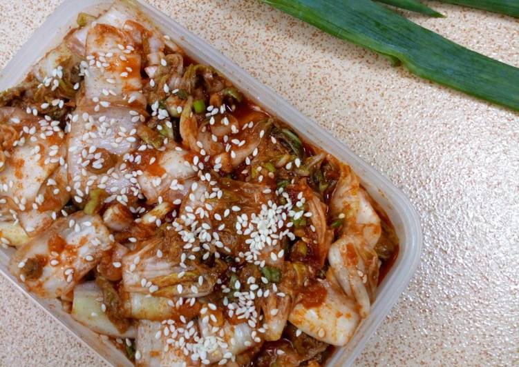 Cara Gampang Membuat Simple Kimchi for Beginner Anti Gagal