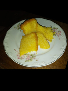 Una foto de Budín de naranja