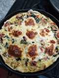 Tarta Rústica de Pollo y Vegetales