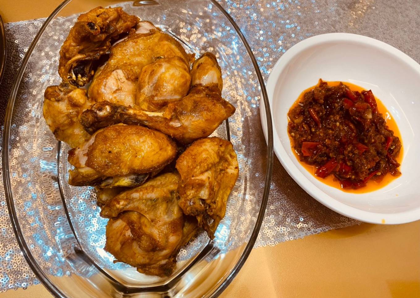Resp Ayam Goreng Lalapan dan Sambal Lalapan