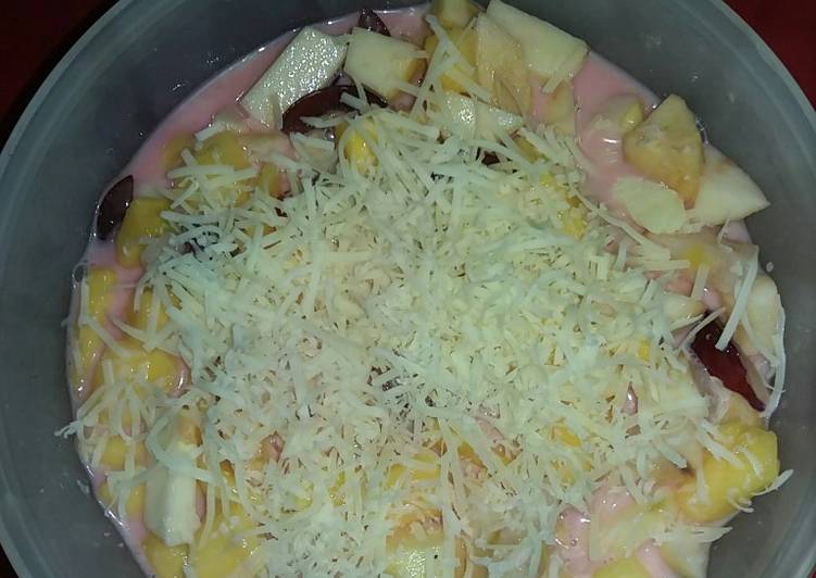 Resep Salad Buah tanpa Mayonaise Lezat Sekali