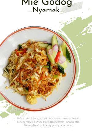 Foto resep Mie Godok Nyemek