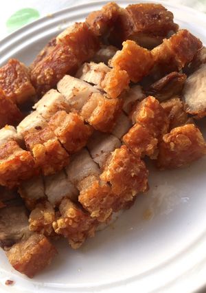 รูปของ หมูกรอบ กร๊อบกรอบ หม้อทอดไร้น้ำมัน