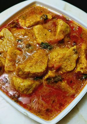 A picture of Besan ki Sabji.