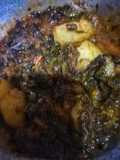 Green leafy palak bhaji