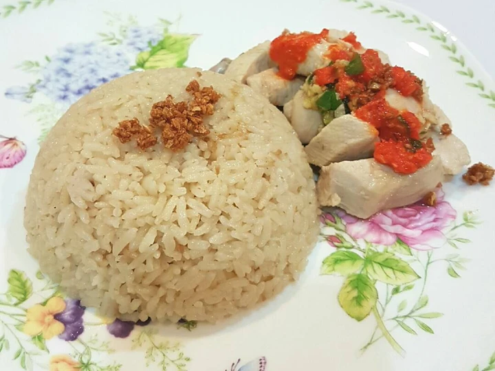 Cara Gampang Membuat Resep Nasi ayam hainam yang Lezat Sekali Anti Ribet, Mantap Sekali