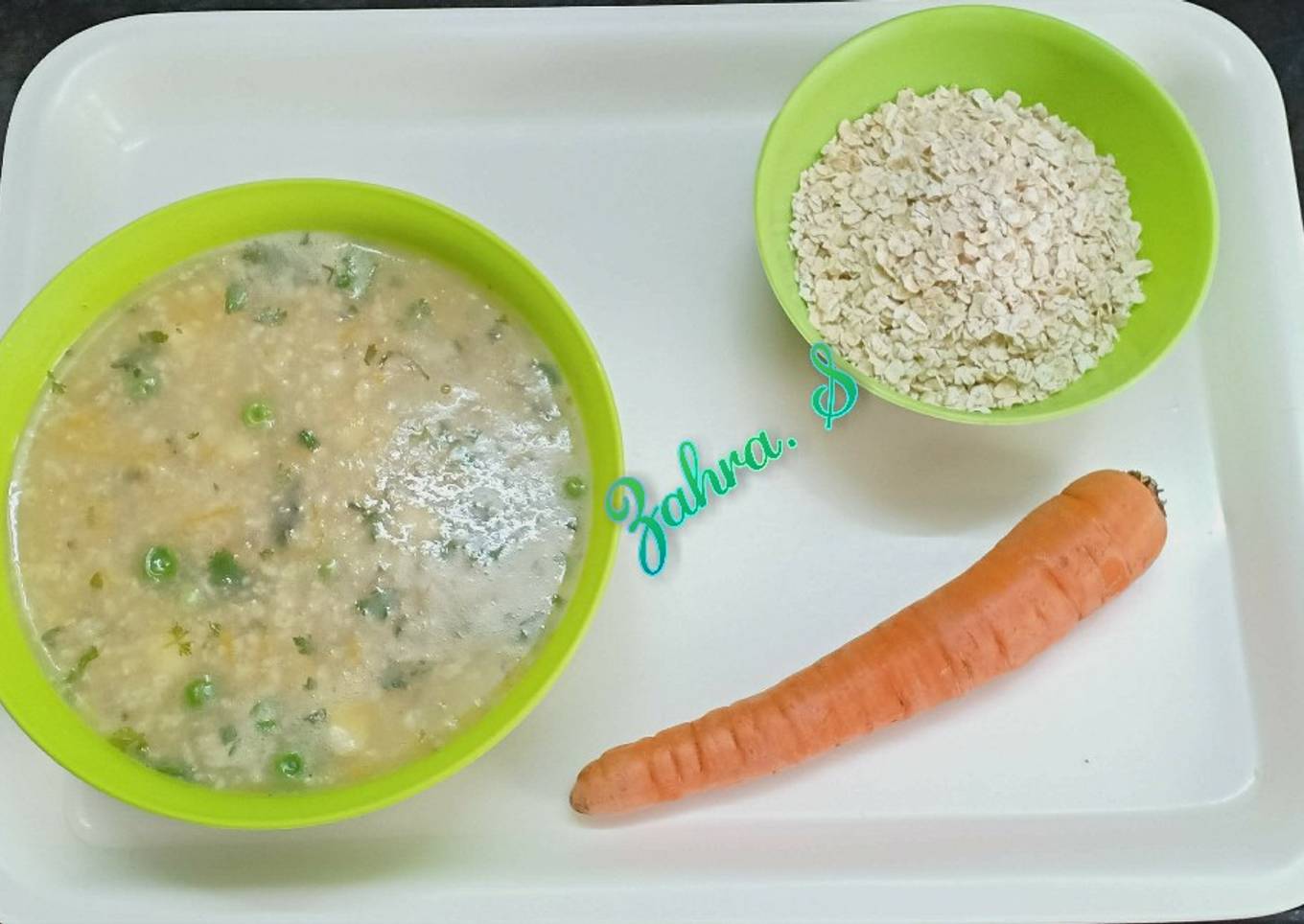 Oats veg soup