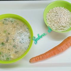 A picture of Oats veg soup.