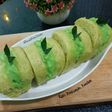 Roti Kukus Pontianak Pandan (No mixer)