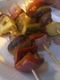 BROCHETAS VEGETARIANAS DELICIOSAS!!!!