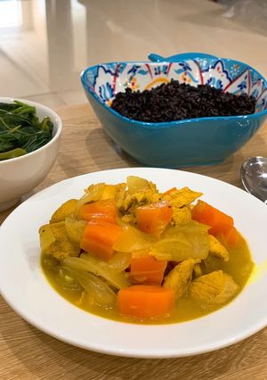 Hình của món Cà ri ức gà🥘.
