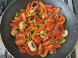 Salteado de verduras