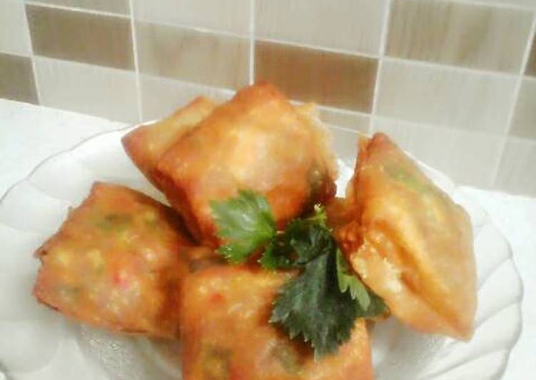 Martabak telur baso kulit lumpia