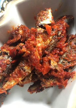 Foto resep Ikan Sarden Sambel Merah No MSG