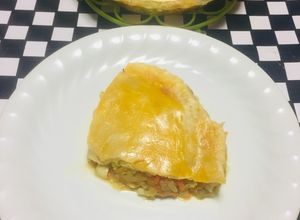 Una foto de Pastel (tarta) de Poro con Zanahoria !
