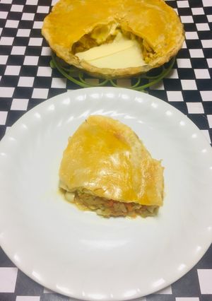 Una foto de Pastel (tarta) de Poro con Zanahoria !