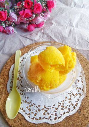 Foto resep Mango Frozen Yogurt