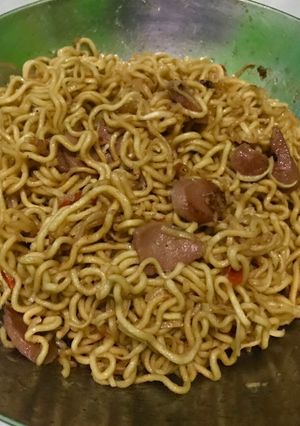 Foto resep Mie goreng pedas