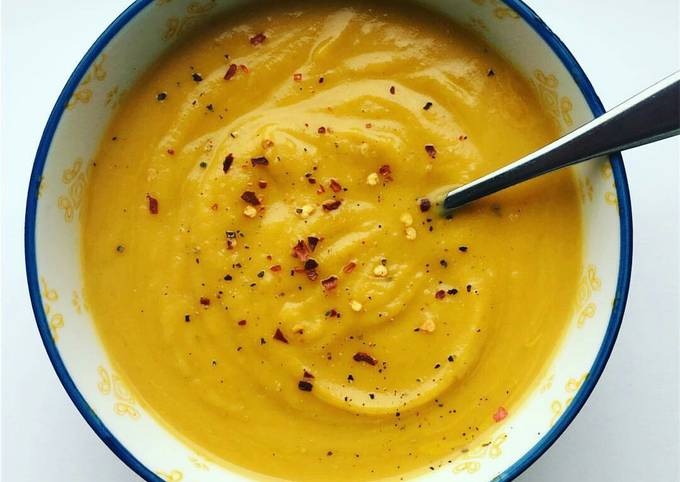 Recipe of Jamie Oliver Butternut potato soup