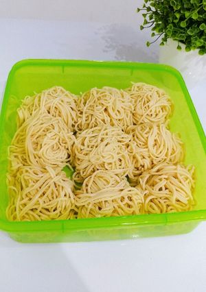 Foto resep Mie telur homemade