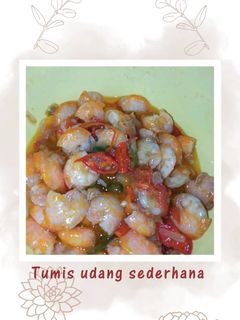 Foto resep Tumis udang sederhana