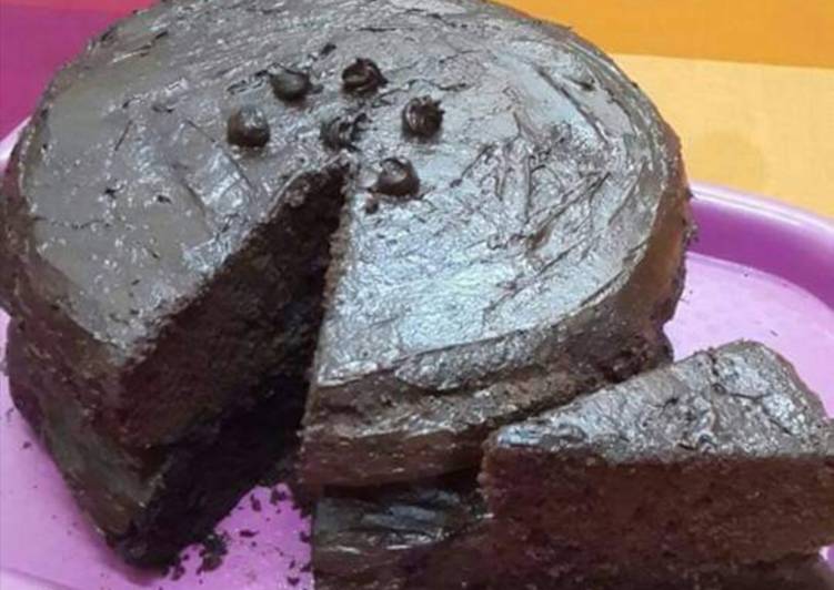 Simple Way to Make Ultimate Triple Rich Chocolate Cake