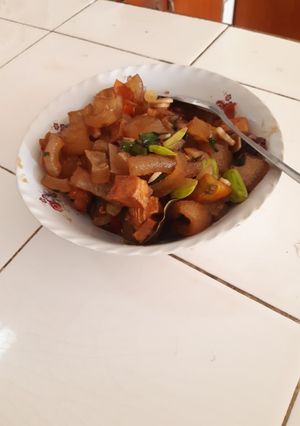Foto resep Oseng Kikil Pete🐄