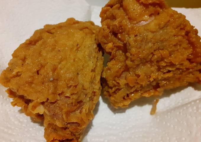47. Ayam Goreng Krispi KFC (kriting dan anti gagal)