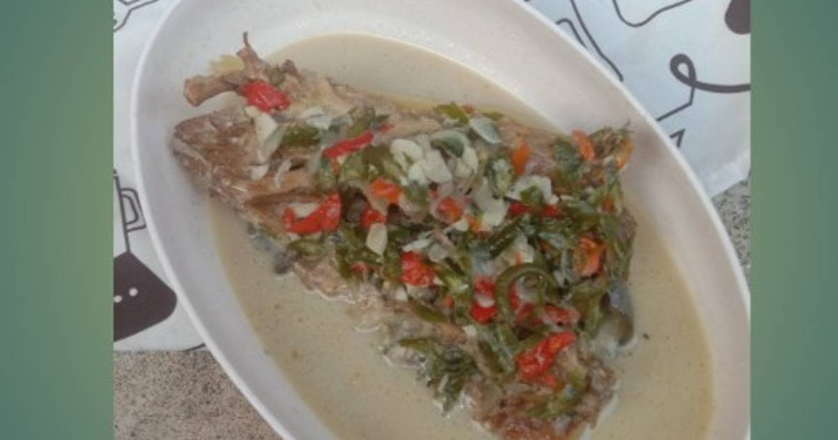 Resep Kepala Manyung Asap Lombok Ijo Rasanya Maknyus