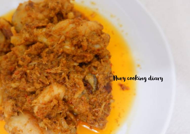 Resep Rendang Ayam khas Padang, Lezat Sekali