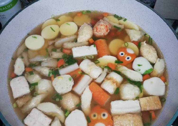 Resep Steamboat Instan, Enak Banget