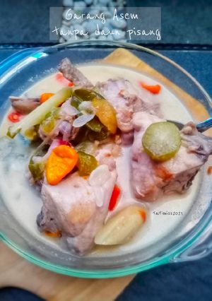 Foto resep 48. Garang asem tanpa daun pisang