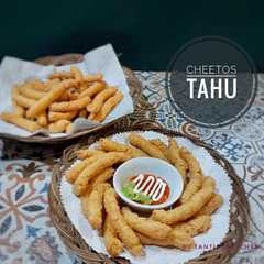 A picture of Cheetos Tahu.