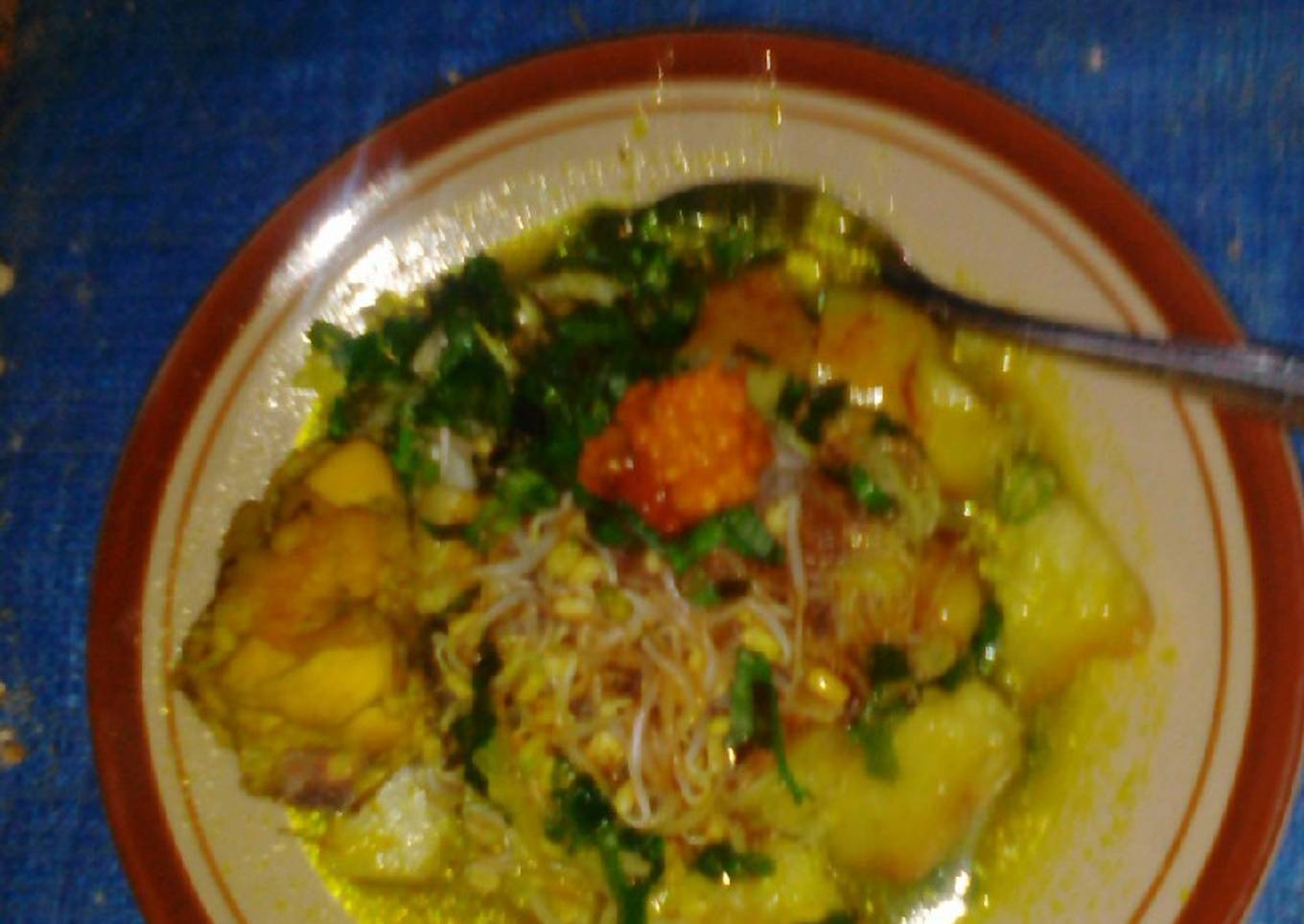 Soto ayam kampung ala mama isma