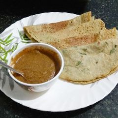 A picture of Multigrain Dosa for weightloss.
