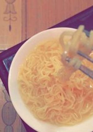 صورة لوصفة اندومي جاهز