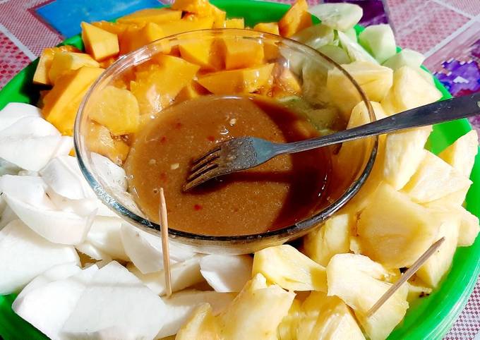 Resep Rujak Buah, Enak Banget