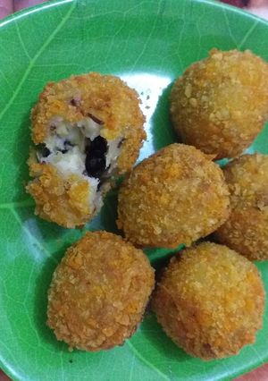 Foto resep Bola-bola pisang coklat