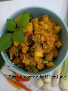 Foto resep Sambal goreng hati kentang