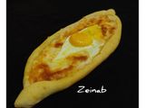 خاچاپوری با دور ریز خمیر ترش (دیسکارد)
