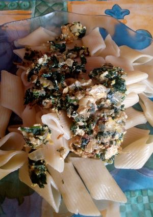Una foto de Fideos con revuelto