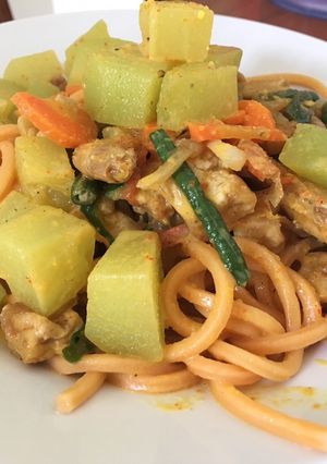 Foto resep Mie Gomak a.k.a Spaghetti Batak