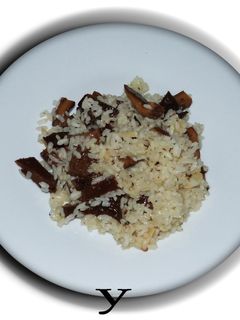 Una foto de Arroz con Rovellones (níscalos)