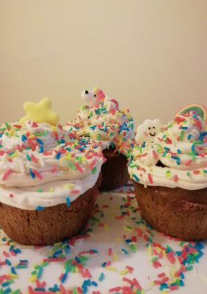 Φωτογραφία της συνταγής Unicorn muffins