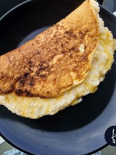 Foto resep Egg soufle a.k.a telur dadar super lembut