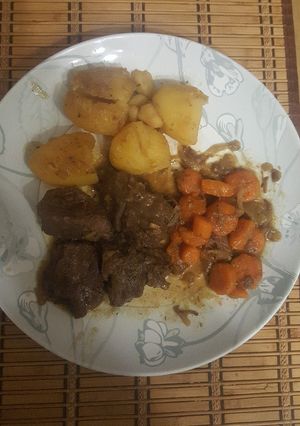 Une photo de Boeuf carottes