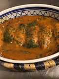 Baked Salmon Quenelles with Lobster Sauce