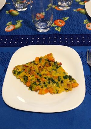 Una foto de Tortilla de verduras