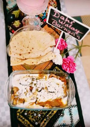 A picture of Dahi wAlay baingan.
