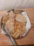 Fish and Chips plus scraps